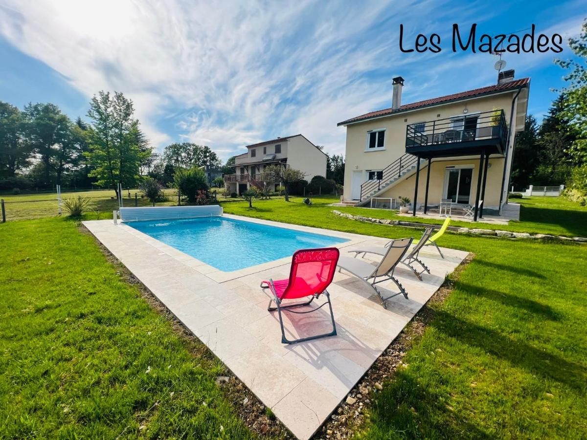 Les Mazades A 10 Min De Perigueux Avec Piscine Chauffee, Meuble De Tourisme Classe 3 Etoiles Annesse-et-Beaulieu Exterior photo